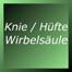 Taste Knie,- Hüftgelenk Wirbelsäule